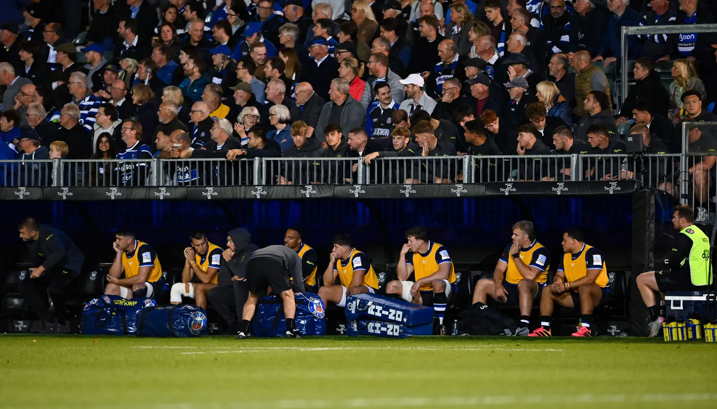 Bath Rugby Team on the Rec